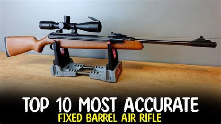 What is the most accurate air rifle?