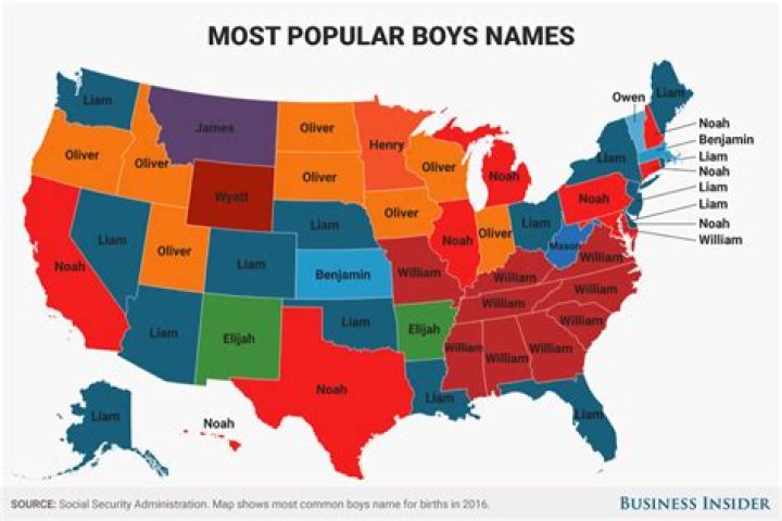 What is the most common boys name in New Zealand?