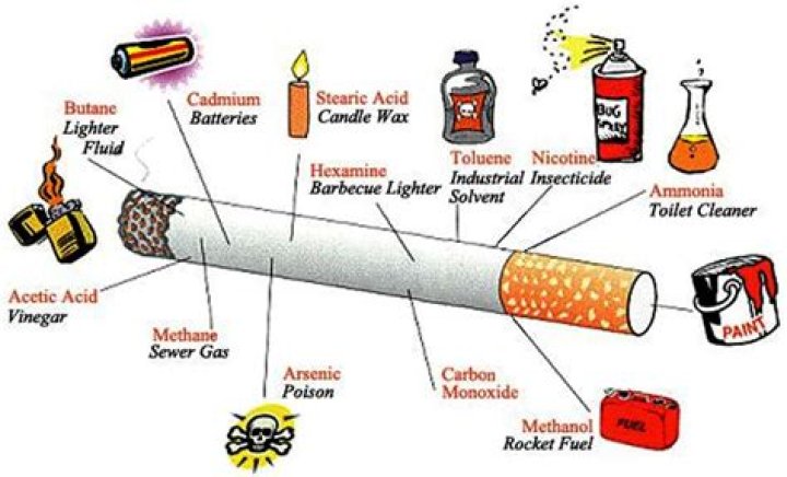 What is the most harmful ingredient in cigarettes?