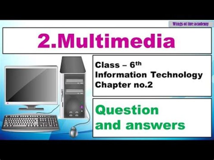 What is the multimedia question answer?