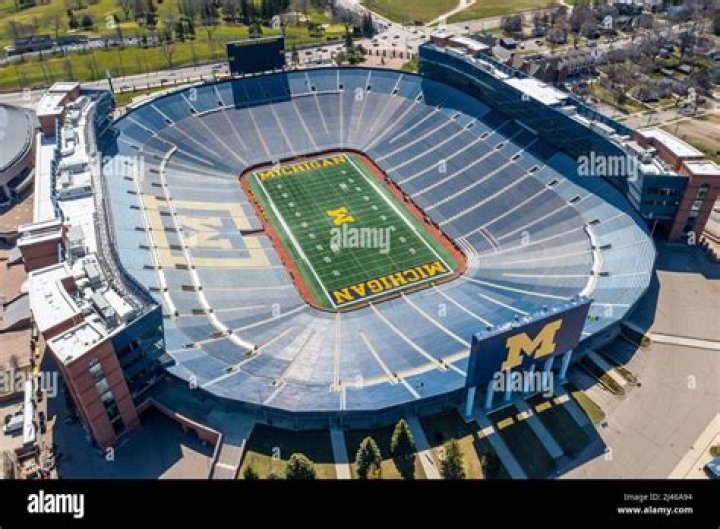 What is the name of the University of Michigan football stadium?
