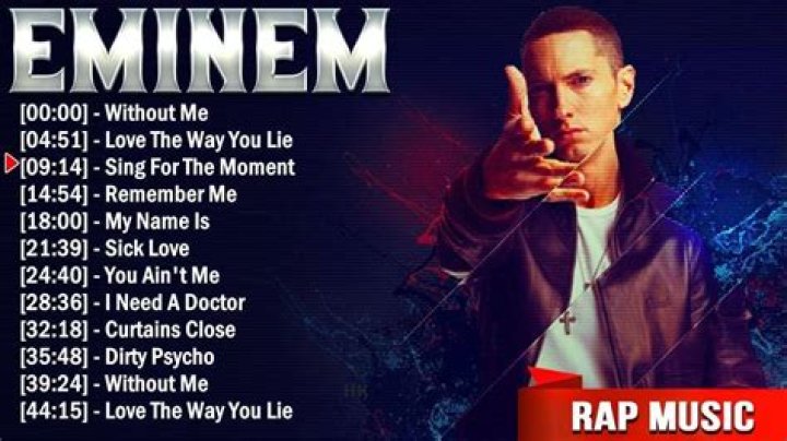 What is the number 1 Eminem song?