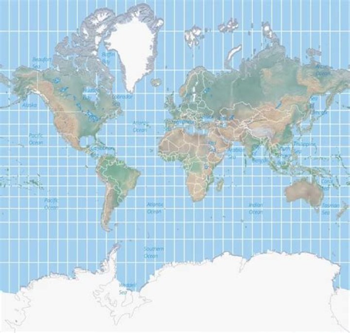 What is the one disadvantage to using Mercator map projections?