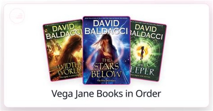 What is the order of the Vega Jane books?