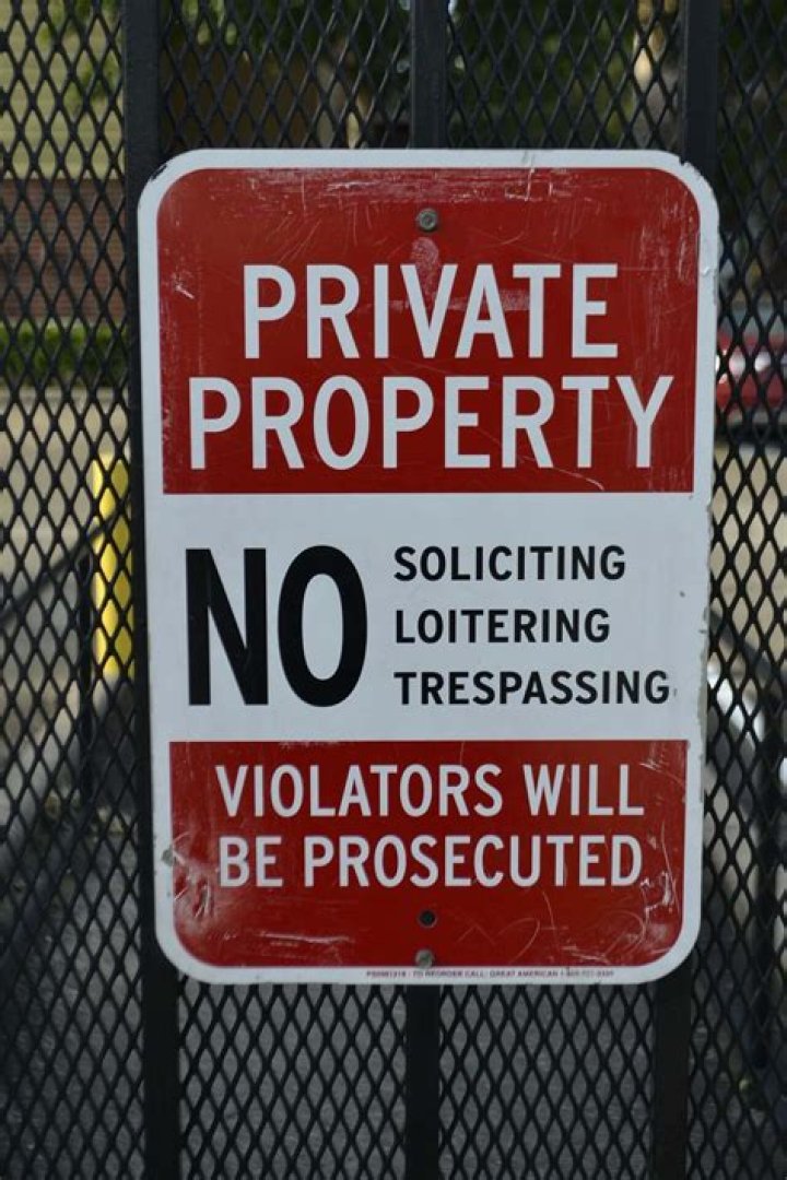 What is the penalty for trespassing in California?