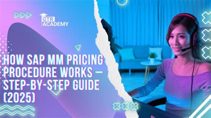 What is the pricing procedure in SAP MM?