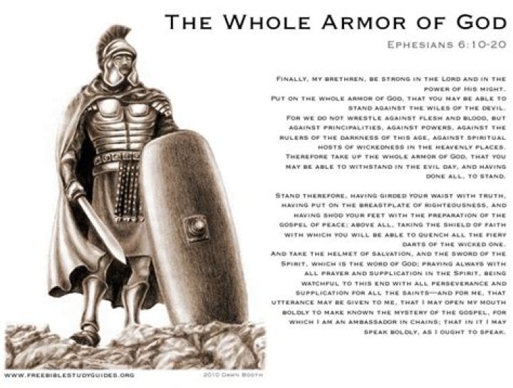 What is the purpose of the armor of God?