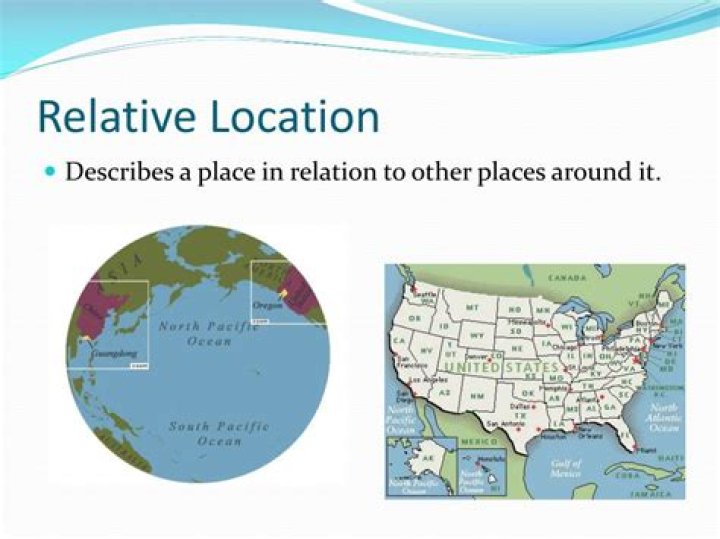 What is the relative location of Antarctica?