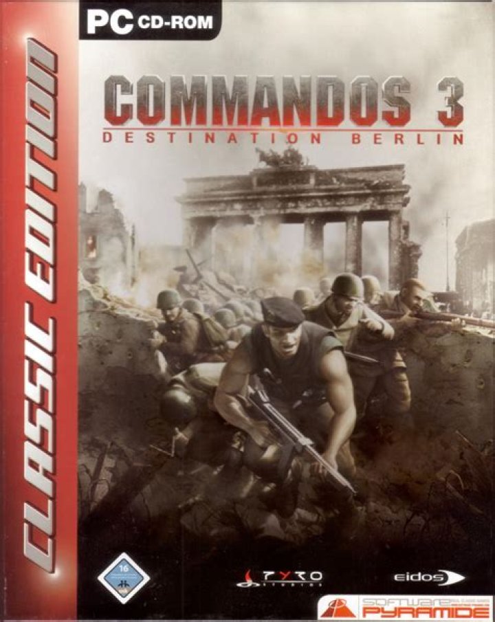 What is the release date of Commandos 3 Destination Berlin?