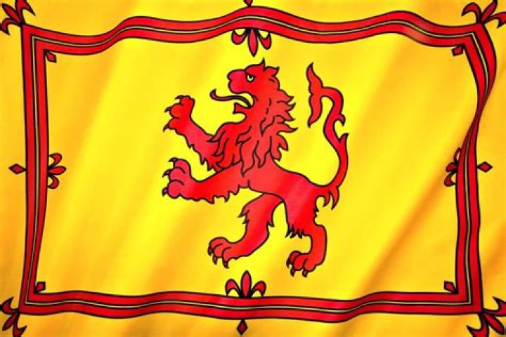What is the Scottish lion rampant?