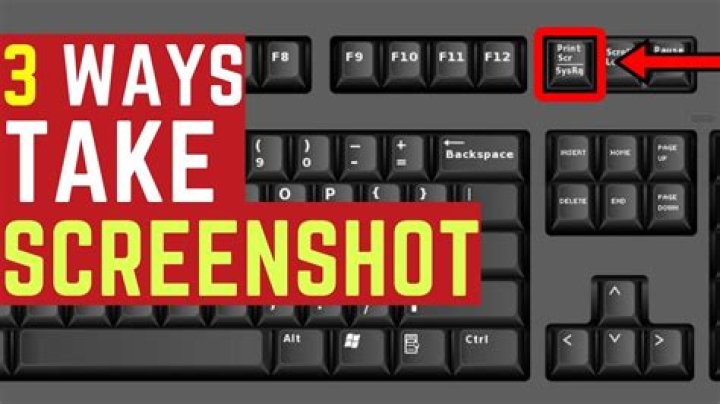 What is the shortcut key for Print Screen?