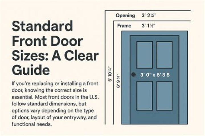 What is the standard size of a screen door closer?