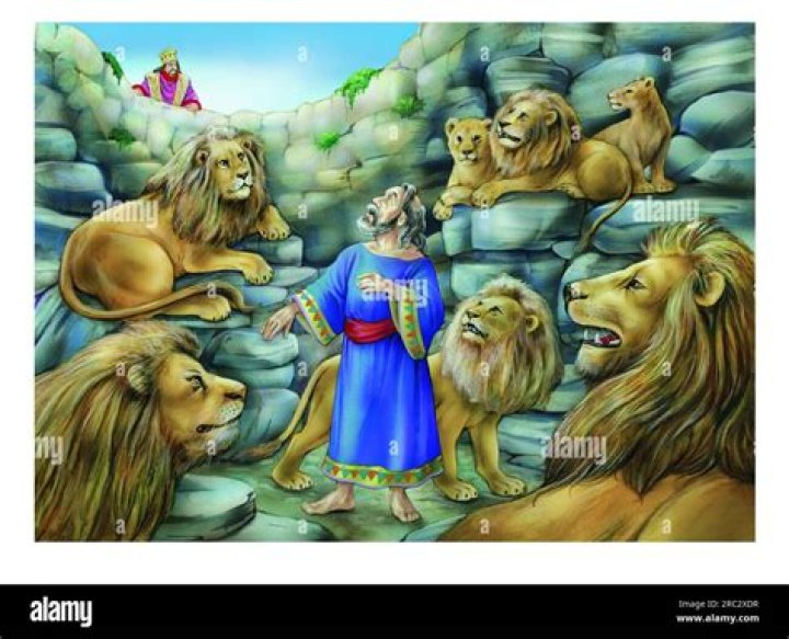 What is the story behind Daniel and the lions den?