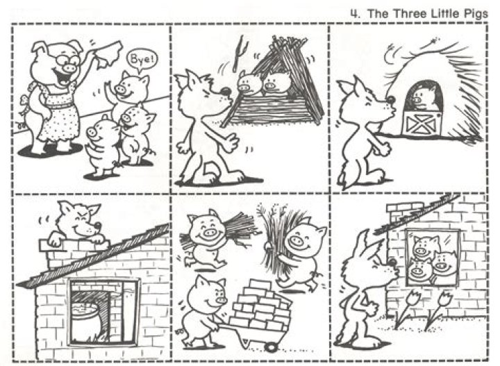 What is the story of the 3 Little pigs?