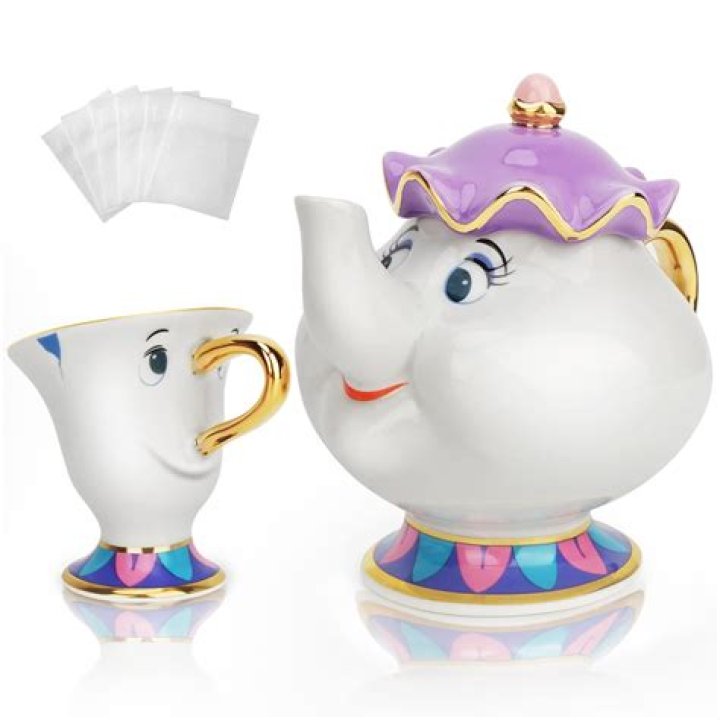 What is the teacups name from Beauty and the Beast?