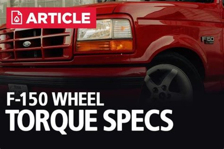 What is the torque for Ford F150 lug nuts?