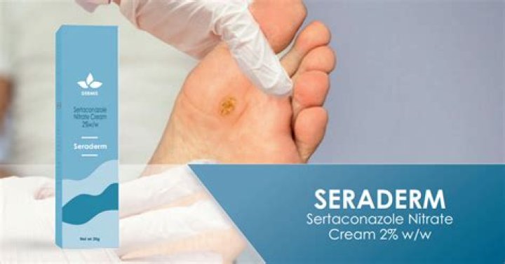 What is the use of Sertaconazole nitrate cream 2 W W?