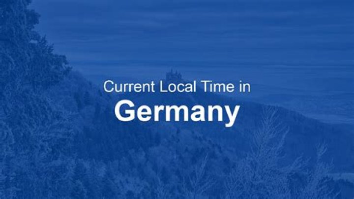 What is time in Germany now AM or PM?