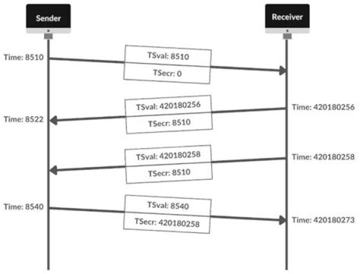 What is timestamp in TCP?