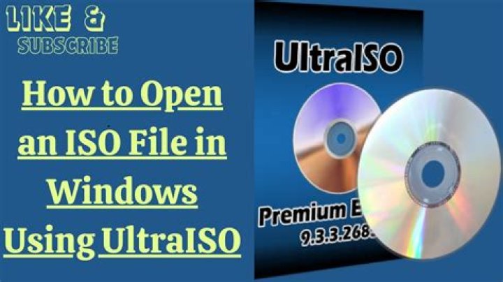 What is UltraISO in PC?