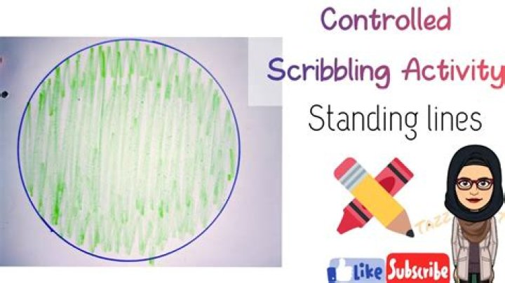 What is uncontrolled scribbling?