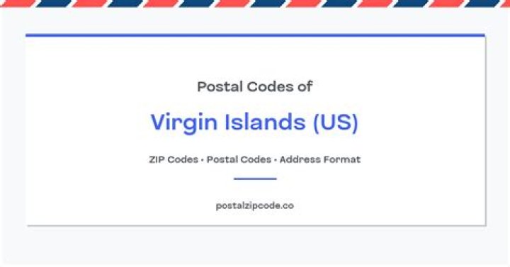 What is Virgin Island ZIP code?