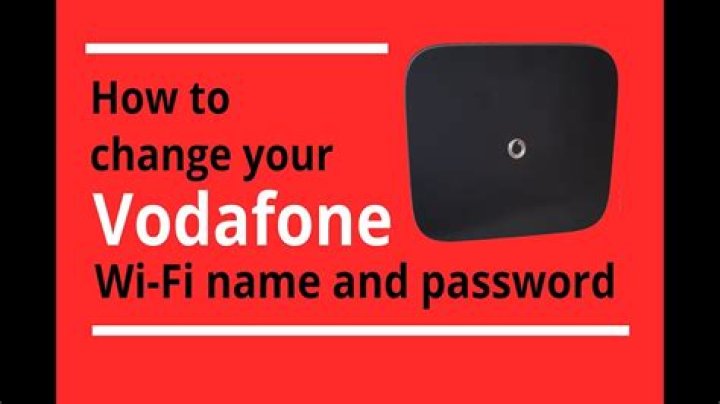 What is Web password Vodafone Mobile WIFI?