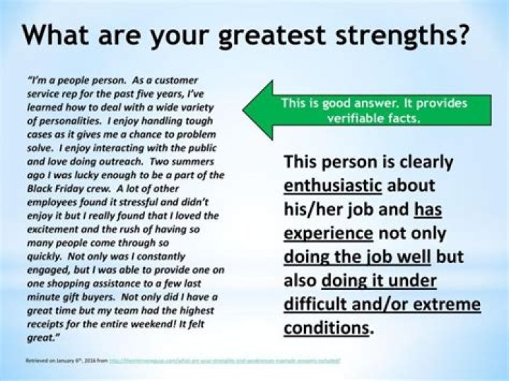 What is your greatest strength answer samples for administrative assistant?