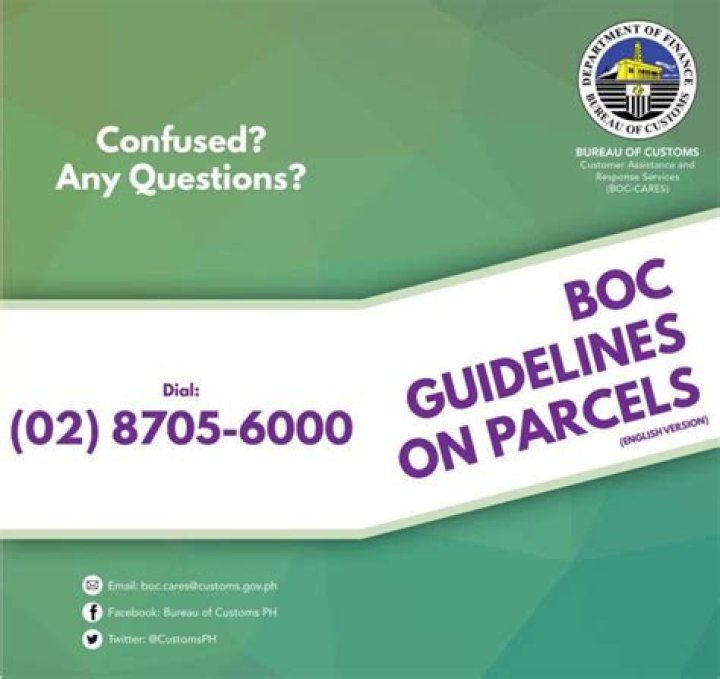 What items are subject to customs duties Philippines?
