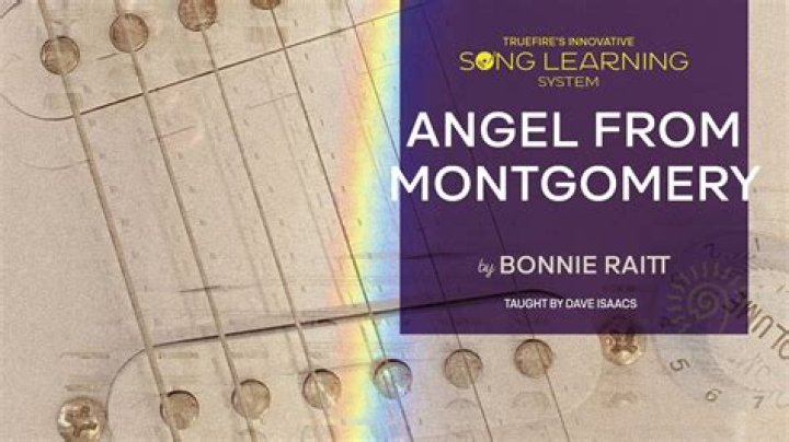What key does Bonnie Raitt play Angel From Montgomery?