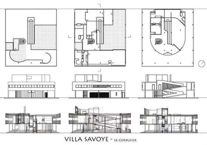 What kind of architecture is the Villa Savoye?