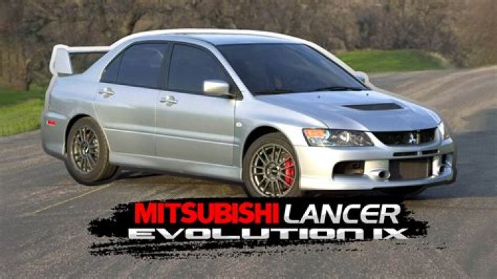 What kind of car is a Mitsubishi Lancer?