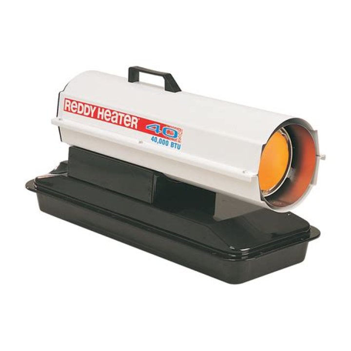 What kind of fuel does a Reddy Heater take?