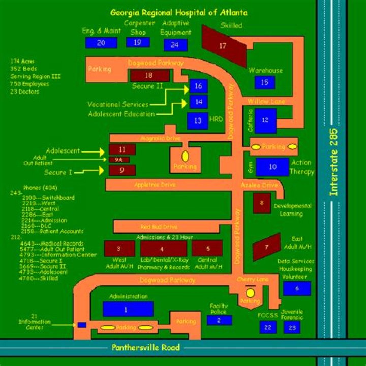 What kind of hospital is Georgia Regional Hospital?