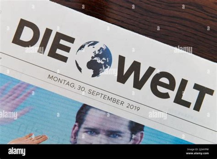 What kind of newspaper is Die Welt?