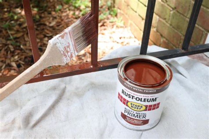 What kind of paint do you use on an iron railing?