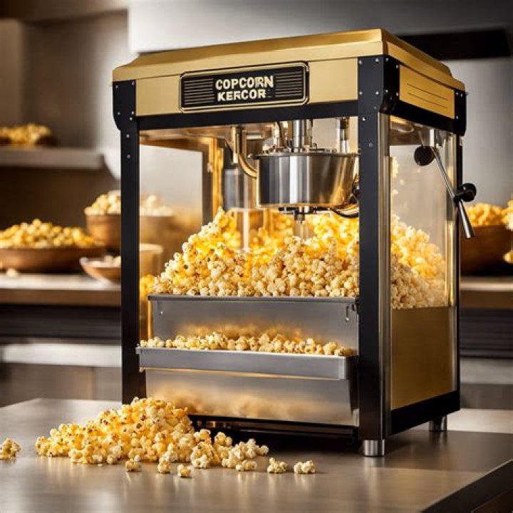 What kind of popcorn makers do movie theaters use?