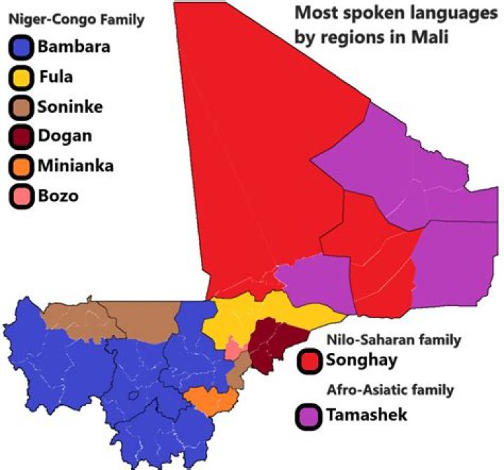 What language is spoken in Bamako?