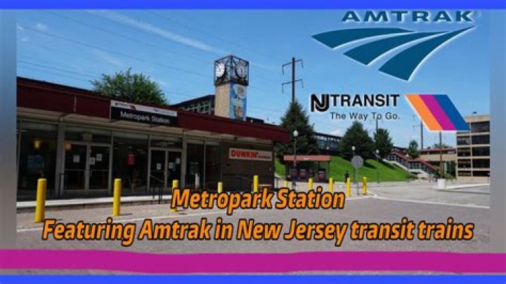 What line is Metropark station?