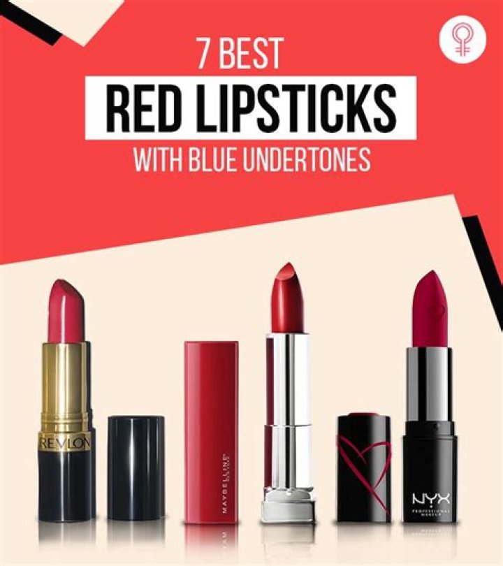 What lipsticks have a blue undertone?