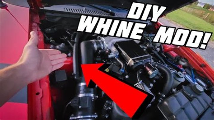 What makes a supercharger whine louder?