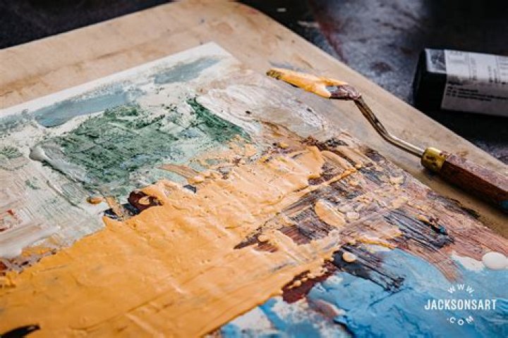 What material is used for encaustic painting?