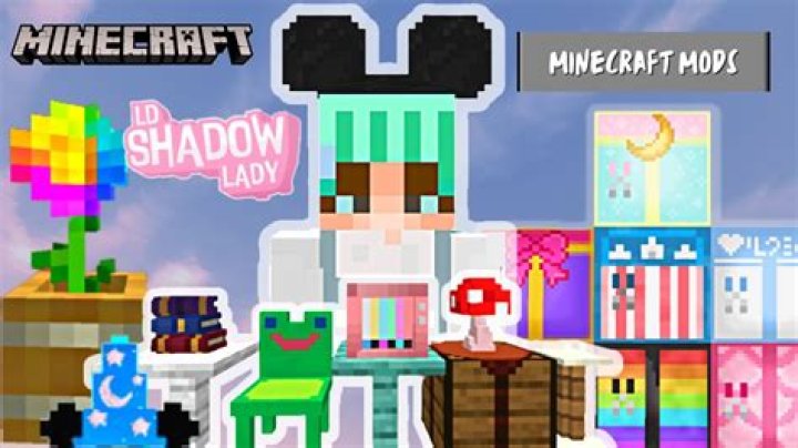 What Minecraft mod does LDShadowLady use?