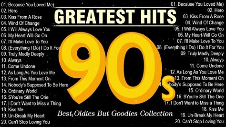What music played in the 90s?