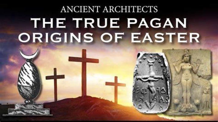 What pagan holiday did Easter come from?