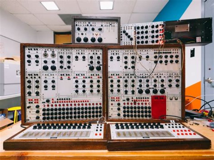 What piece was created using the Buchla synthesizer?
