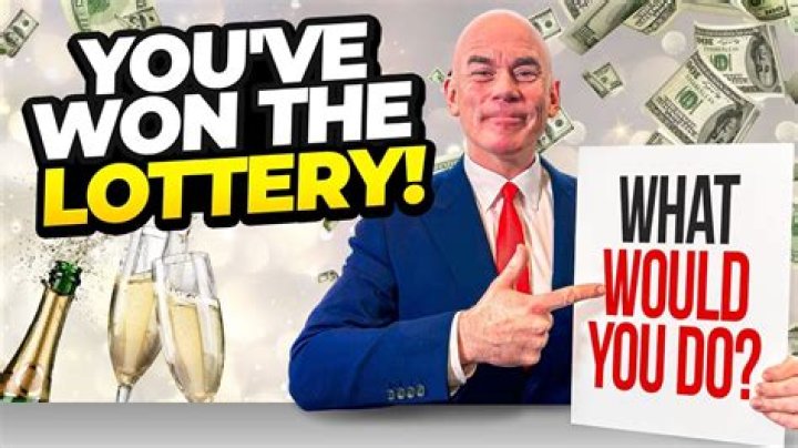What should I do if I win the lottery UK?