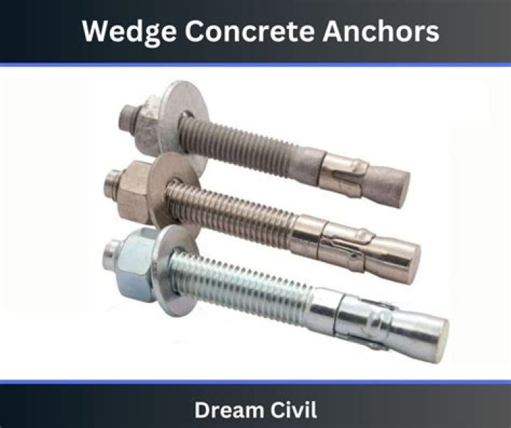 What size anchors for 2 post lift bolts?