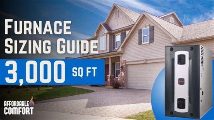 What size boiler do I need for a 3000 square foot home?