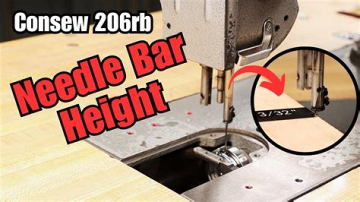What size needle does a Consew 206rb use?